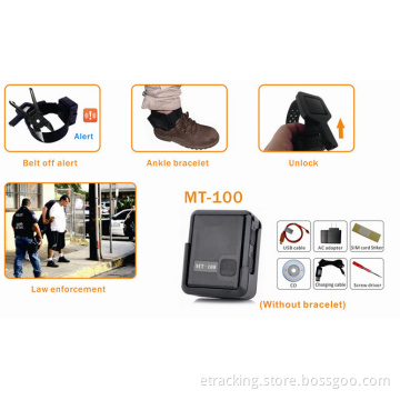 New Arrival Mini GPS Tracker Waterproof Mt100 for Outdoor Staff, Children, Old Man, Disabled People and Pet with Vibration Alarm
